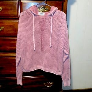 Victoria Secrets PINK distressed pullover size medium